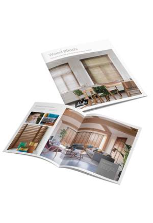 Wood blinds brochure