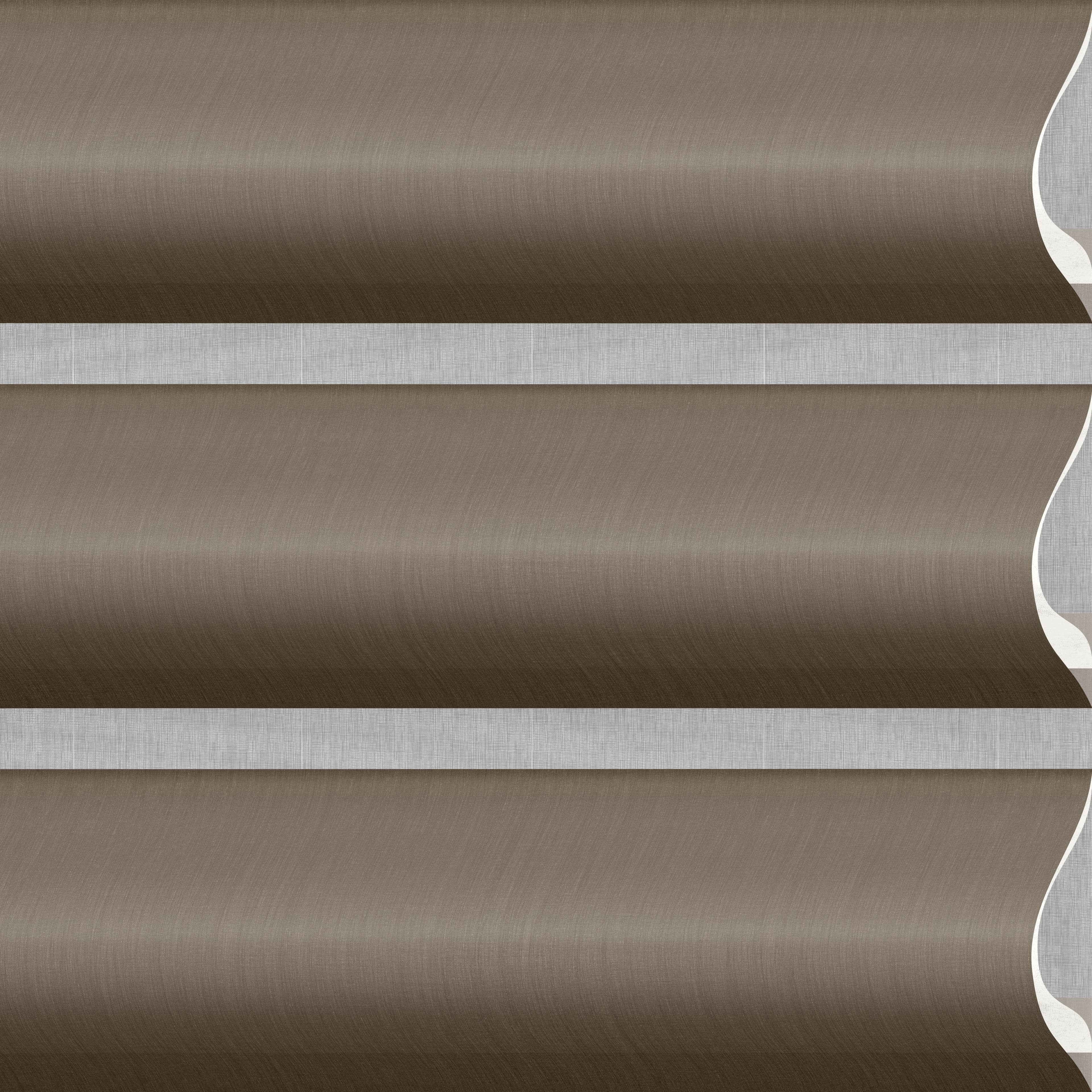 Dark Chocolate PR60-496 Pirouette® Blinds