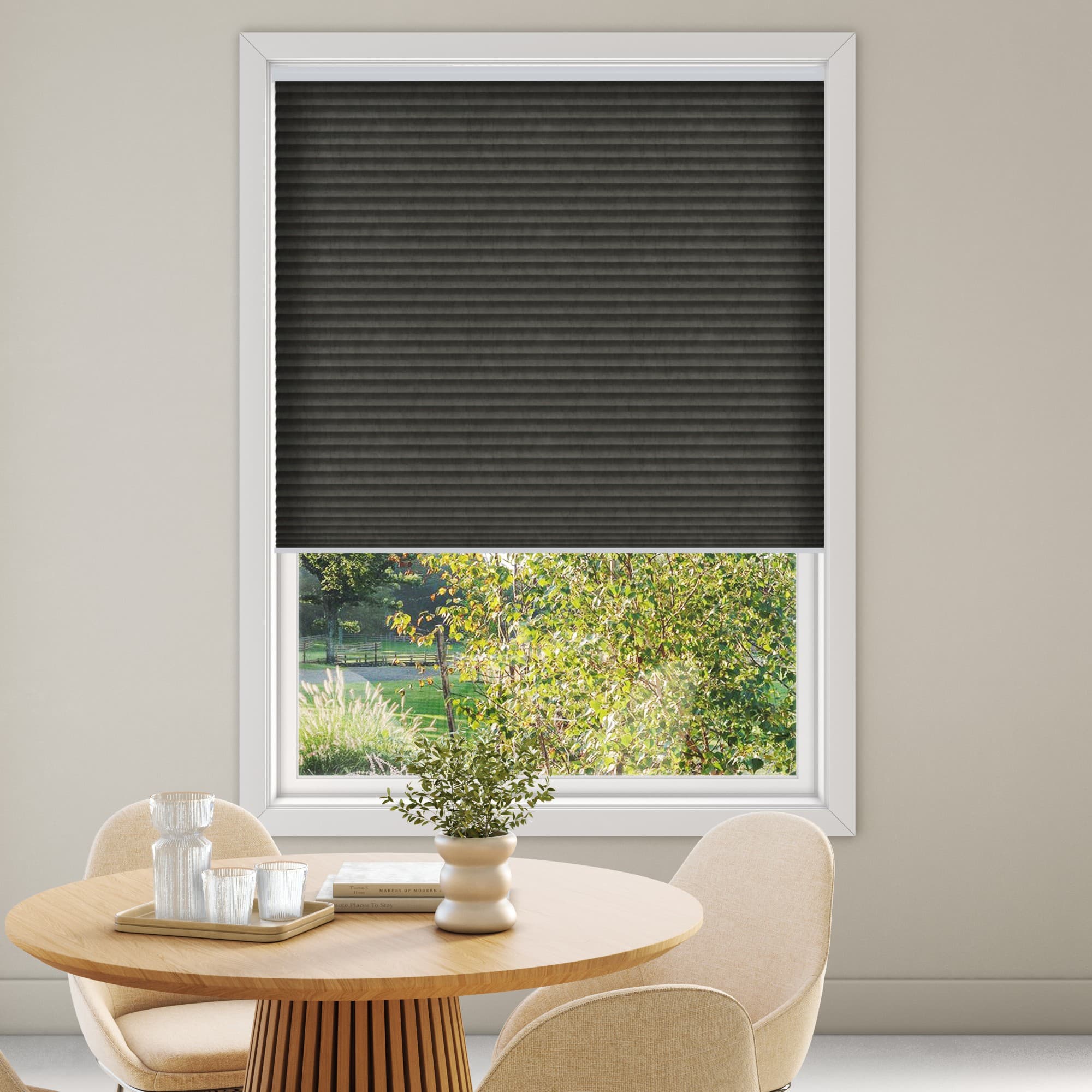 Opal Crush Topar® Plus Re-Life 1601 Pleated Blind