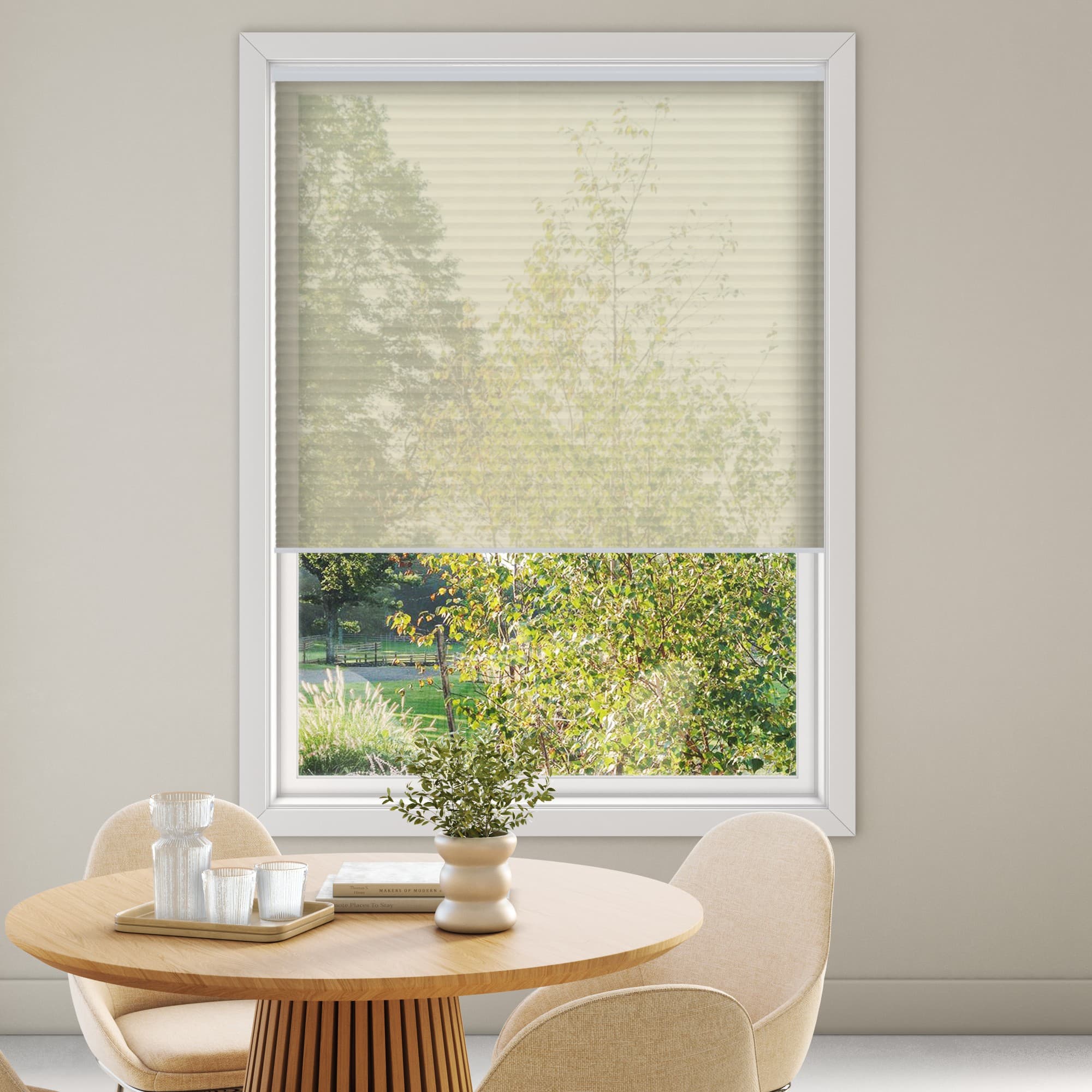 Luna Sheer 6144 Pleated Blind