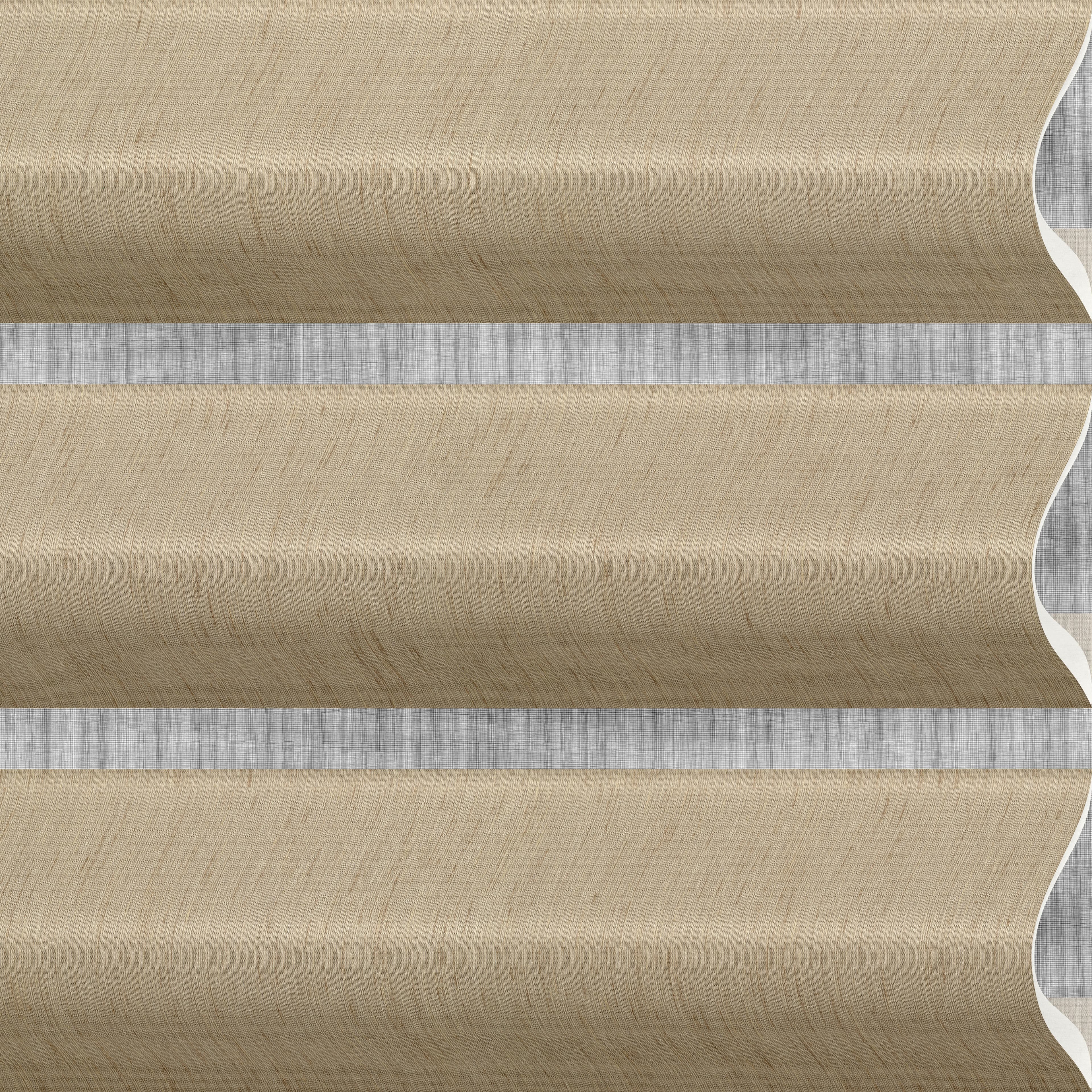 Pewter PR92-336 Pirouette® Blinds