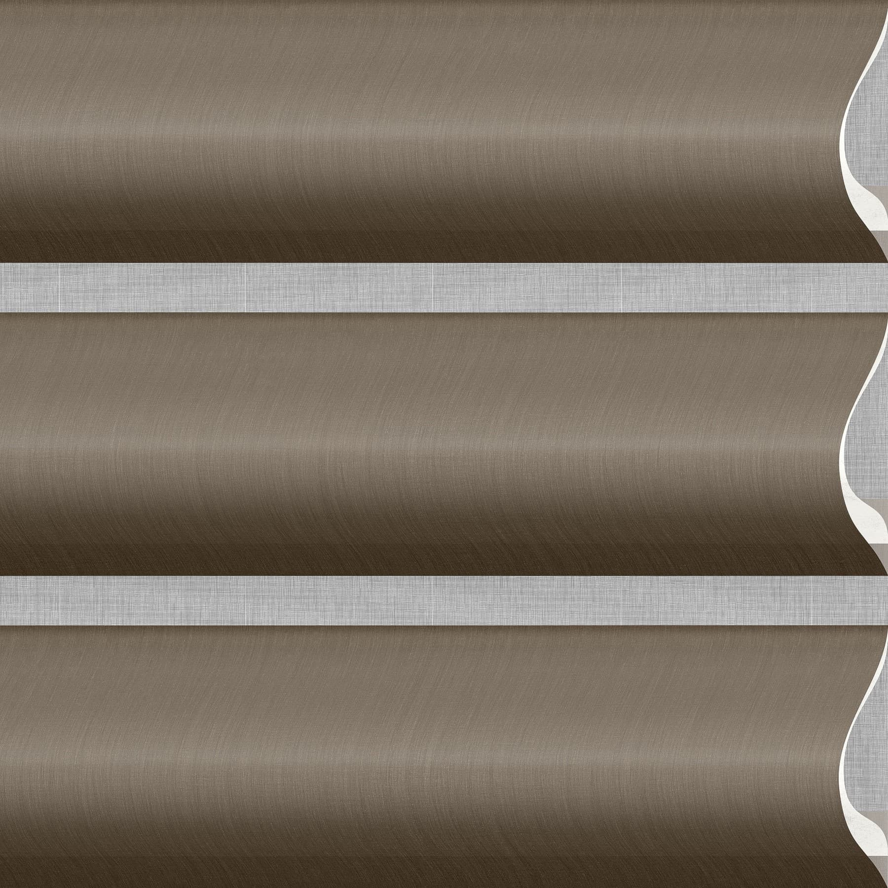 Dark Chocolate PR60-496 Pirouette® Blinds