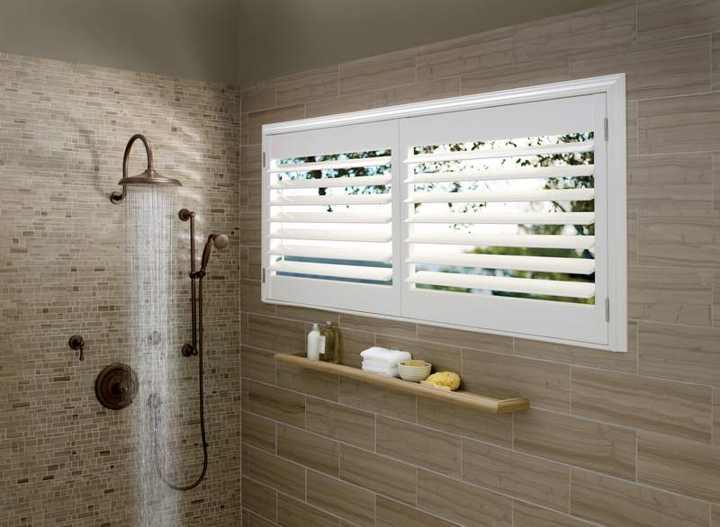 Do you need special blinds for the bathroom?
