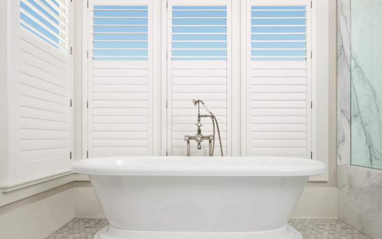 Luxaflex® White Shutters