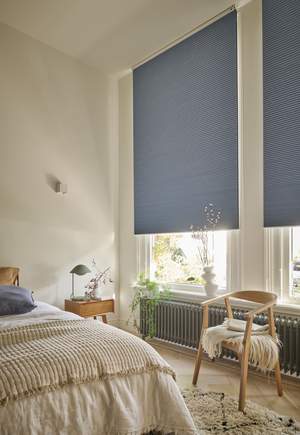 Duette® shades in the bedroom