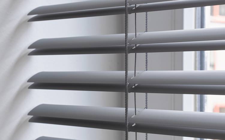 Grey blinds