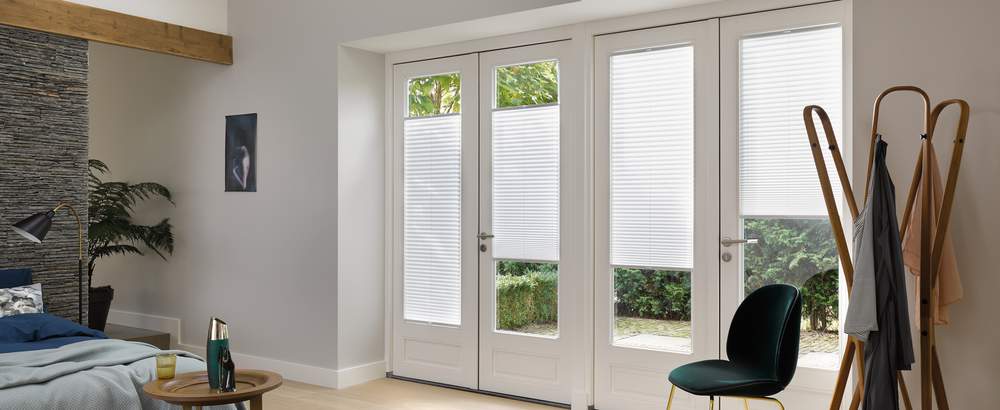 blinds in french doors