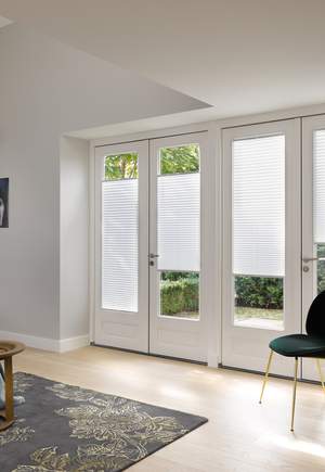 French door blinds