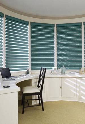 Luxaflex® Pirouette® Shades - Bay & Corner Windows