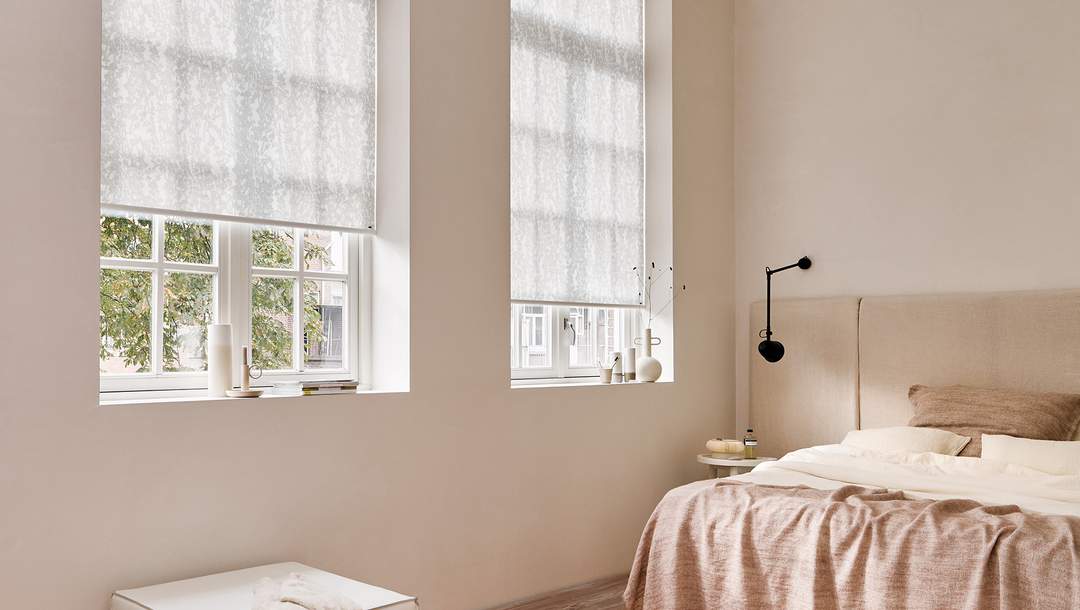 Roller Blinds Electric Patterned Bedroom