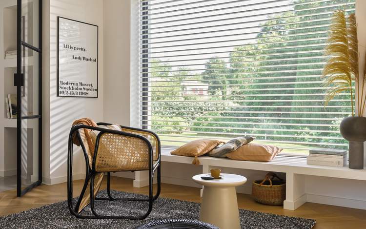 White Blinds - Luxaflex® Silhouette® Shades