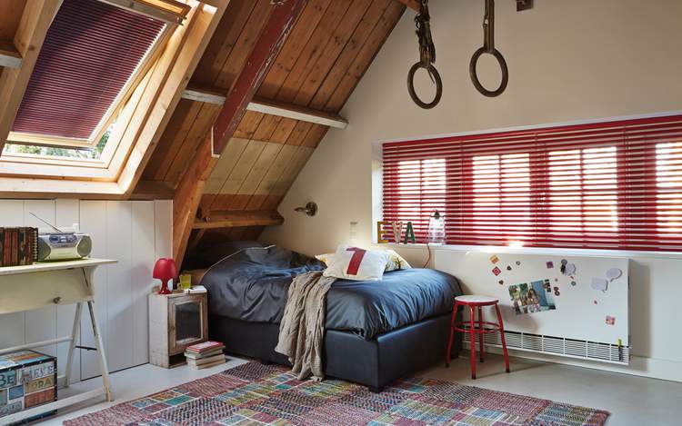 Red Blinds - Child safe looks for every room