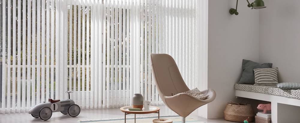 Luxaflex Vertical Blinds - Living Room