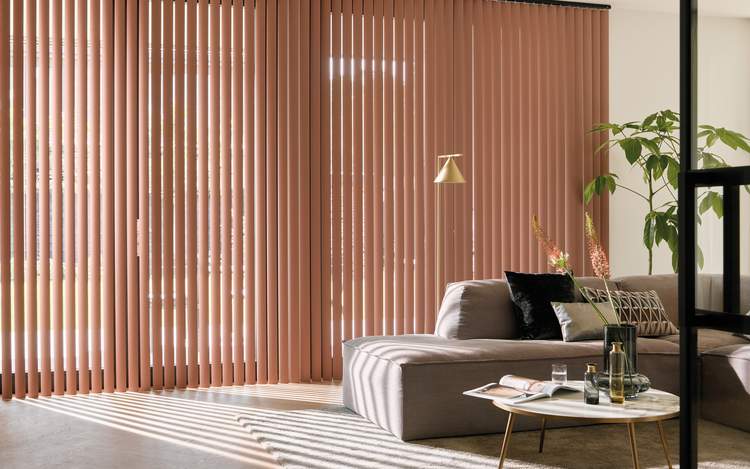 Orange Blinds - Coral Vertical Blinds