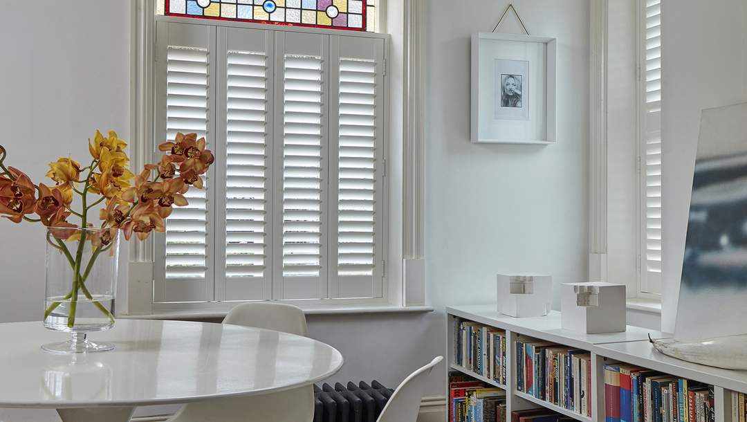 Café Style Faux Shutters