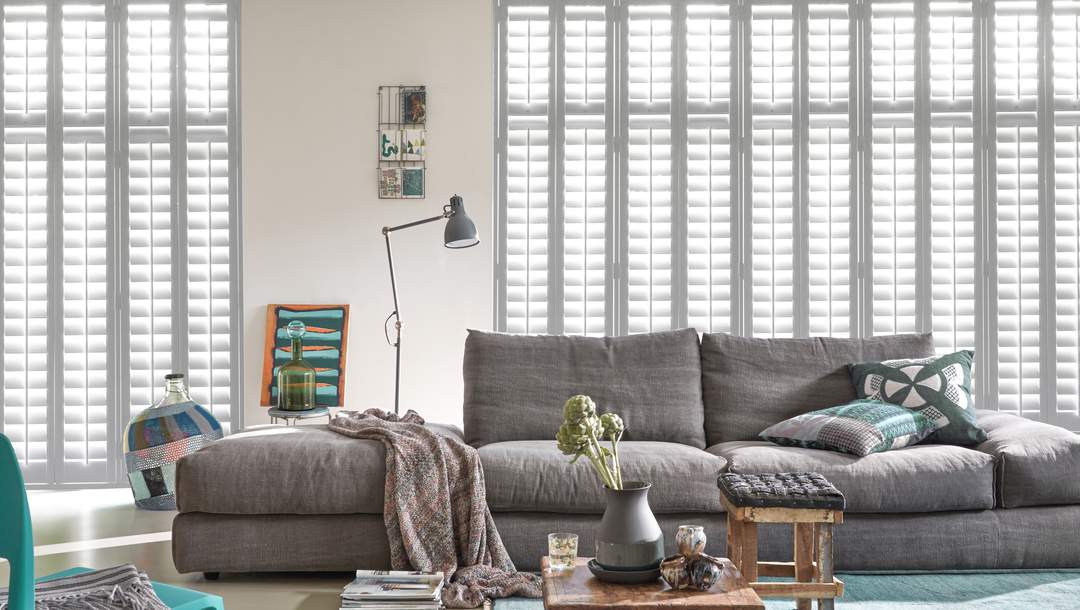 Luxaflex Plantation Shutters - Living Room