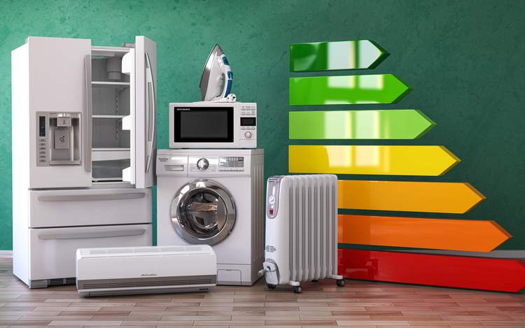 Energy efficient appliances