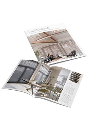 free venetian blinds brochure