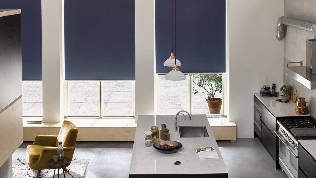 roller blinds luxaflex kitchen